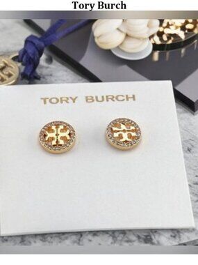 Tory Burch Gold Stud Earrings